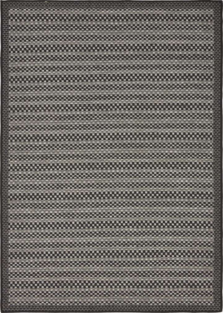 4' x 6' Easy-Clean Border Indoor / Outdoor Rug