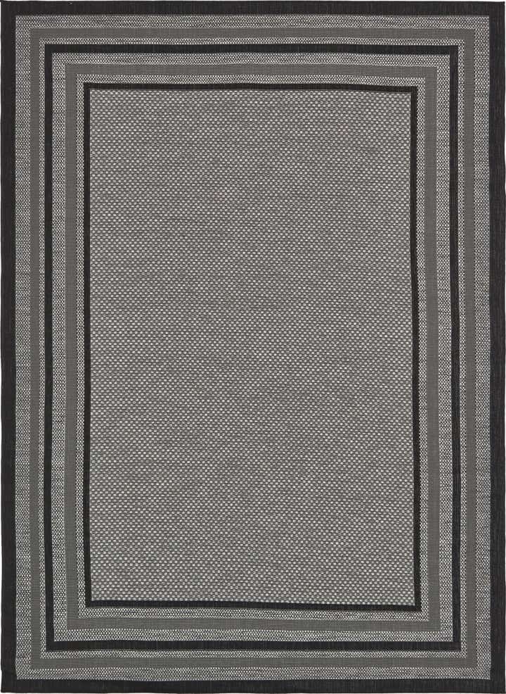 8' x 11' 4 Easy-Clean Border Indoor / Outdoor Rug