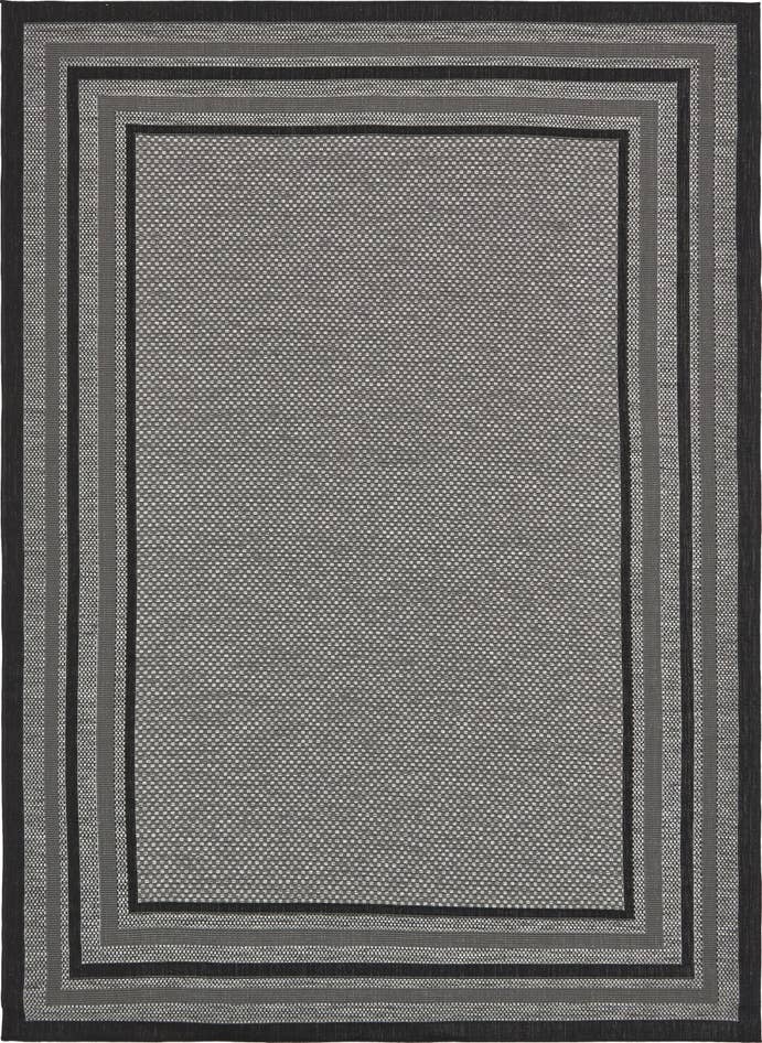 Detail image of 8' x 11' 4 Easy-Clean Border Indoor / Outdoor Rug
