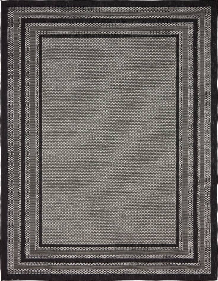 Detail image of 6' x 9' Easy-Clean Border Indoor / Outdoor Rug