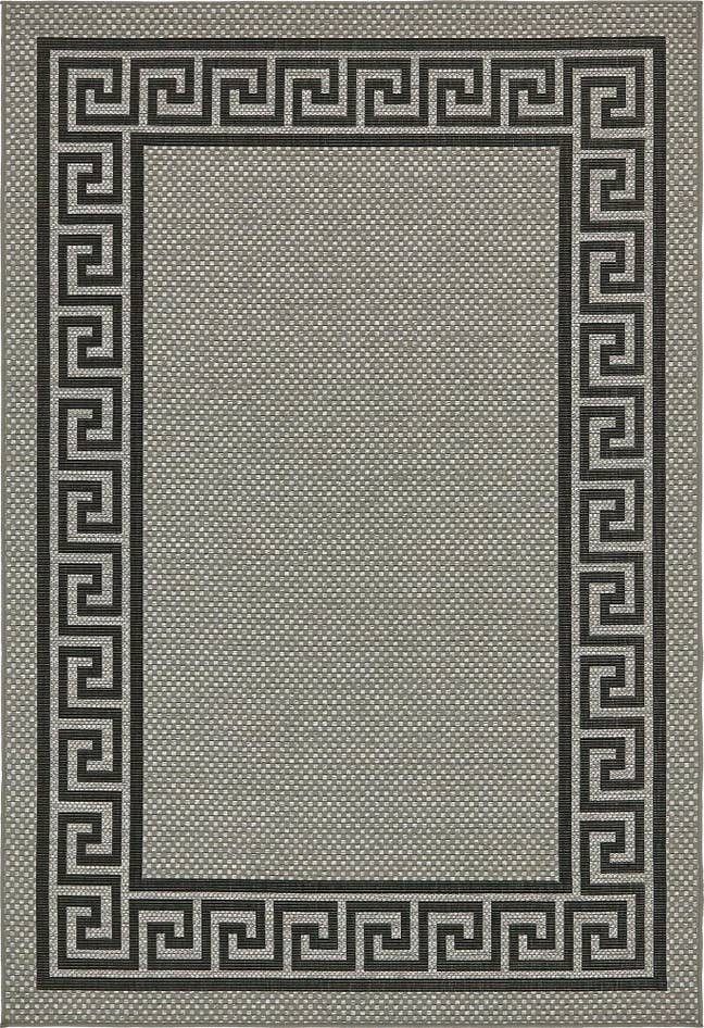 Detail image of 6' x 9' Easy-Clean Border Indoor / Outdoor Rug