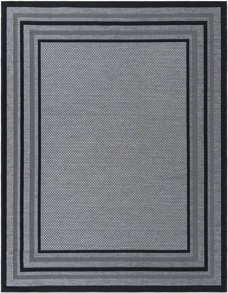 Detail image of 7' 10 x 10' Easy-Clean Border Indoor / Outdoor Rug
