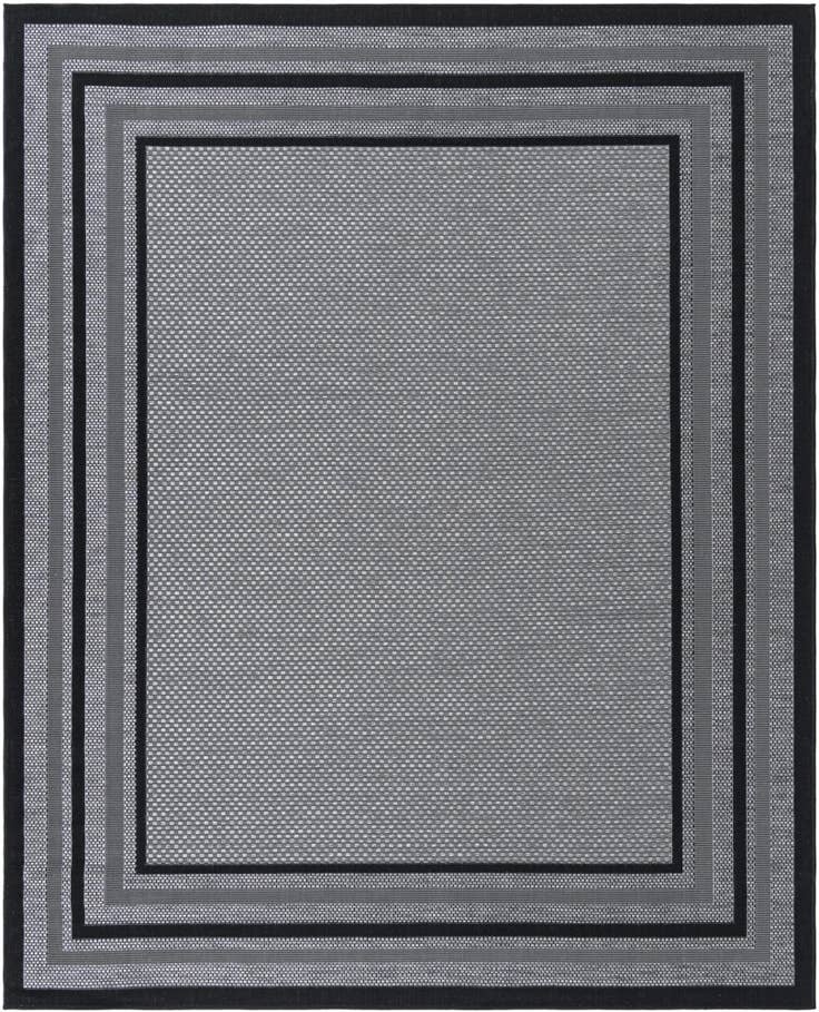 Detail image of 7' 10 x 10' Easy-Clean Border Indoor / Outdoor Rug