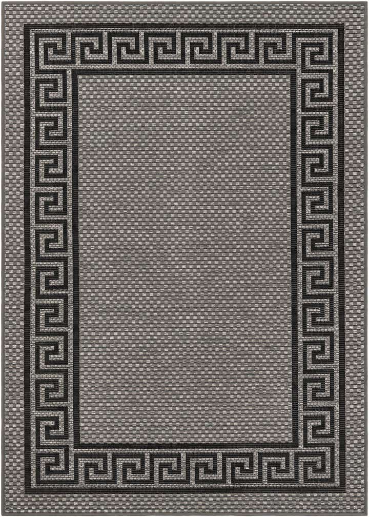 4' x 6' Easy-Clean Border Indoor / Outdoor Rug
