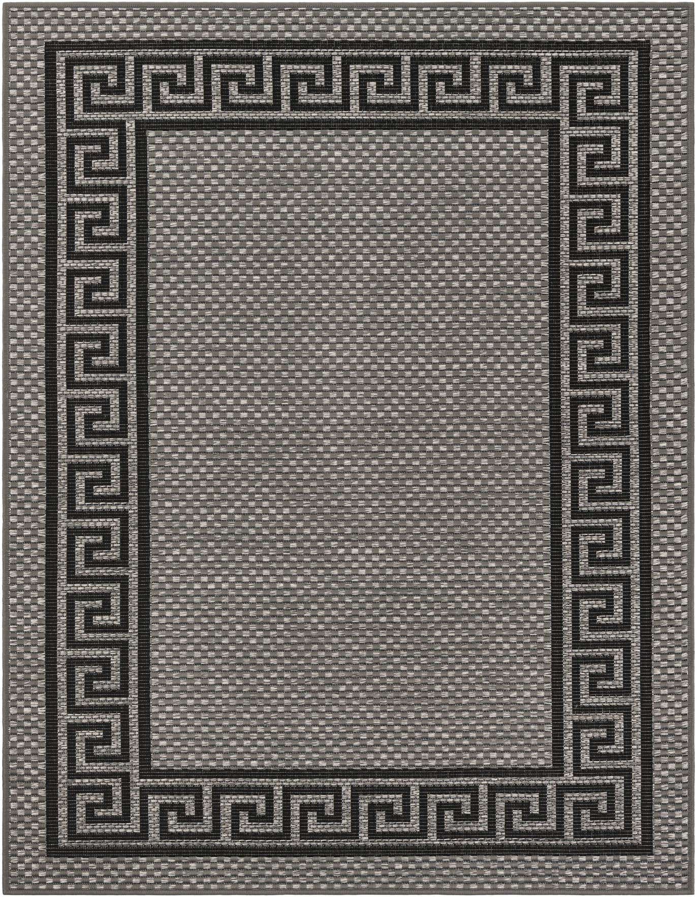 4' x 6' Easy-Clean Border Indoor / Outdoor Rug