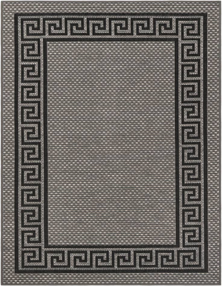 Detail image of 4' x 6' Easy-Clean Border Indoor / Outdoor Rug