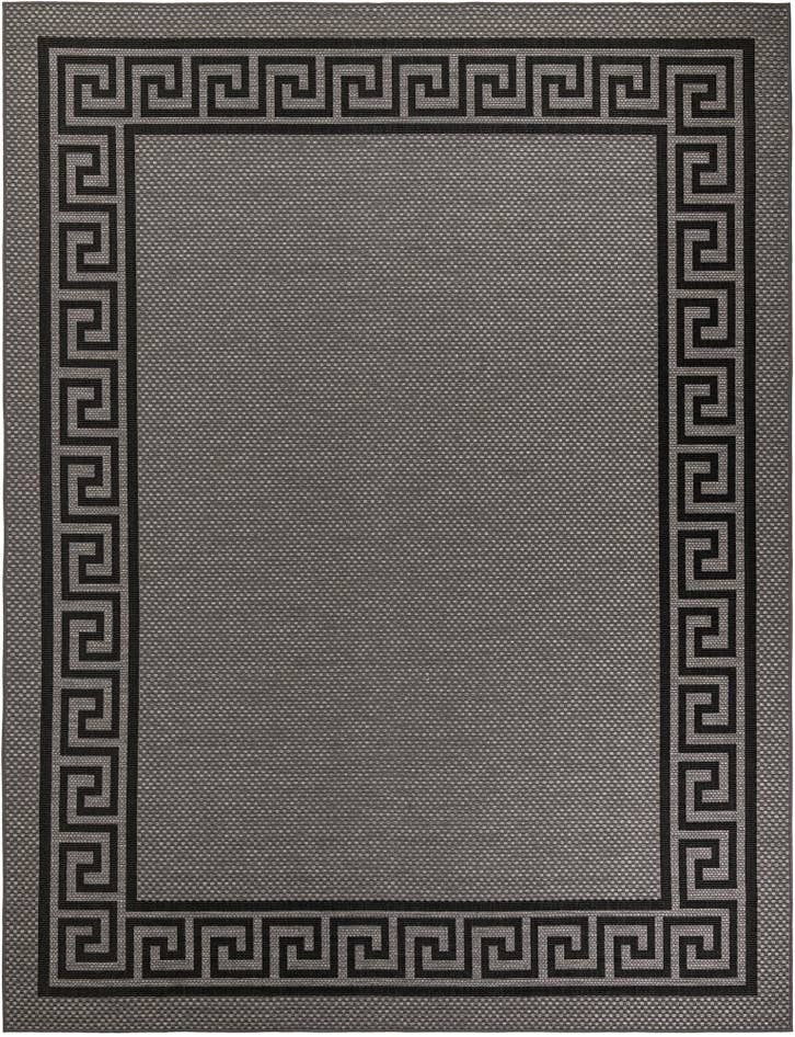 Detail image of 9' x 12' Easy-Clean Border Indoor / Outdoor Rug