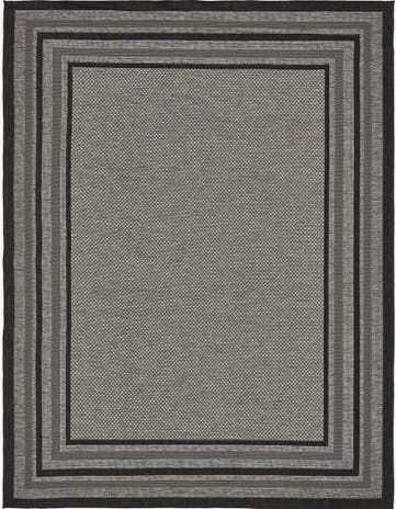 9' x 12' Easy-Clean Border Indoor / Outdoor Rug