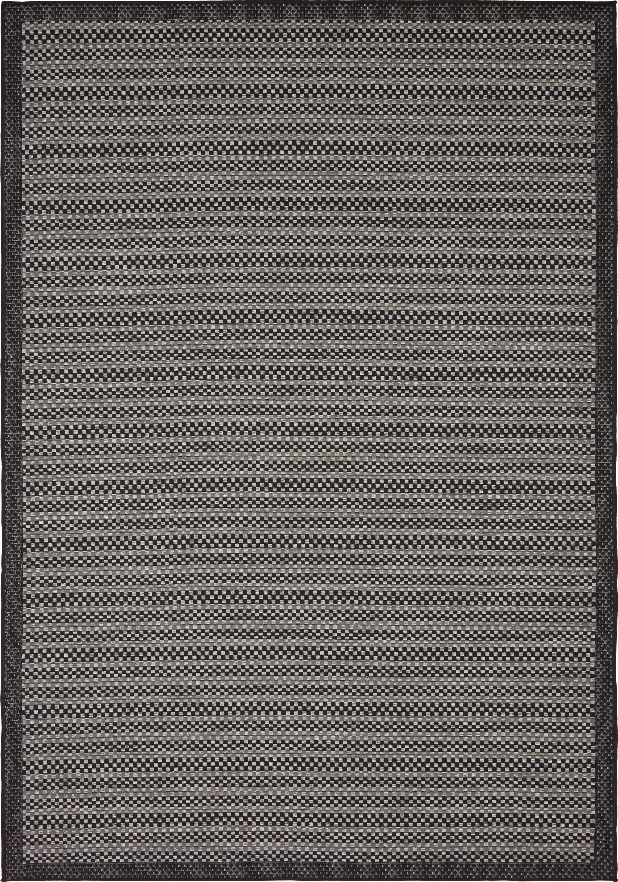 Primary image 6' x 9'  Washable Border Indoor / Outdoor Rug