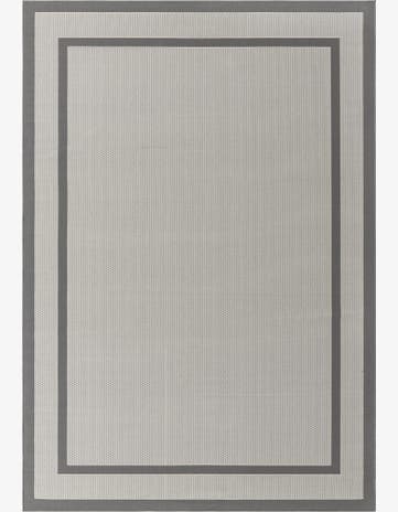 8' x 11' 4 Easy-Clean Border Indoor / Outdoor Rug