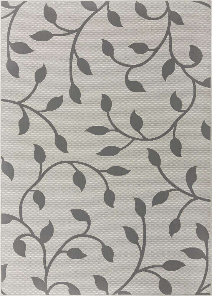 7' x 10' Easy-Clean Botanical Indoor / Outdoor Rug