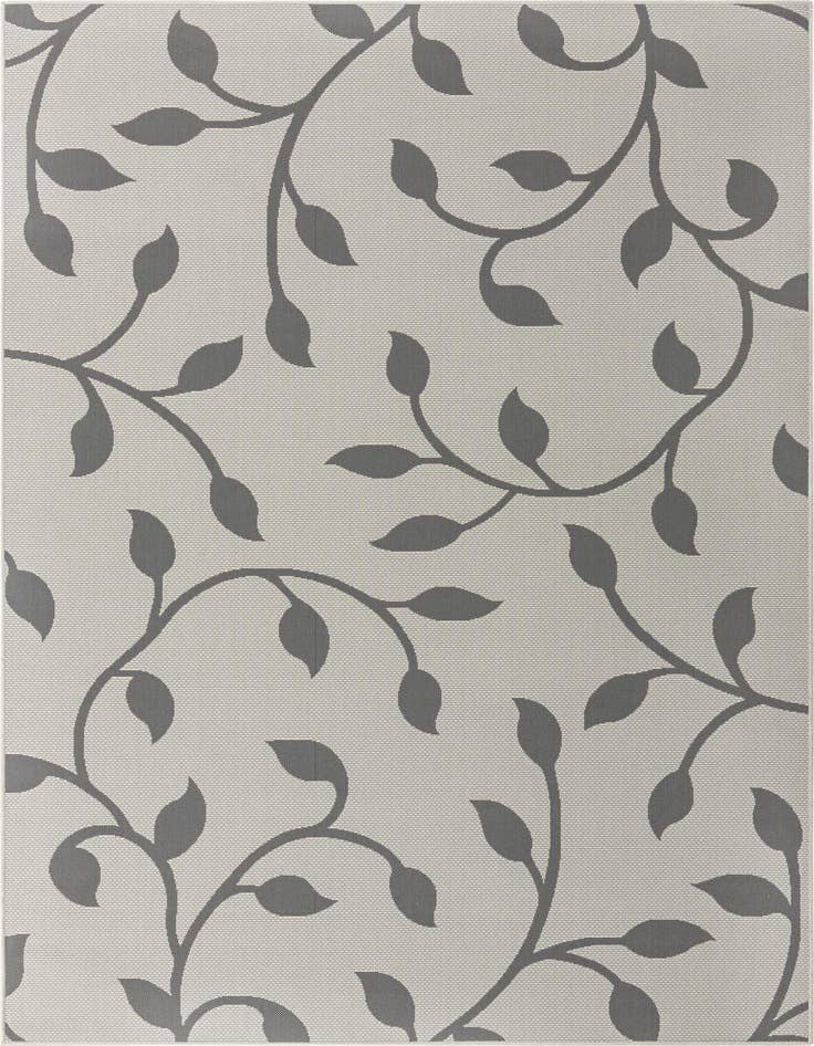 Detail image of 7' x 10' Easy-Clean Botanical Indoor / Outdoor Rug