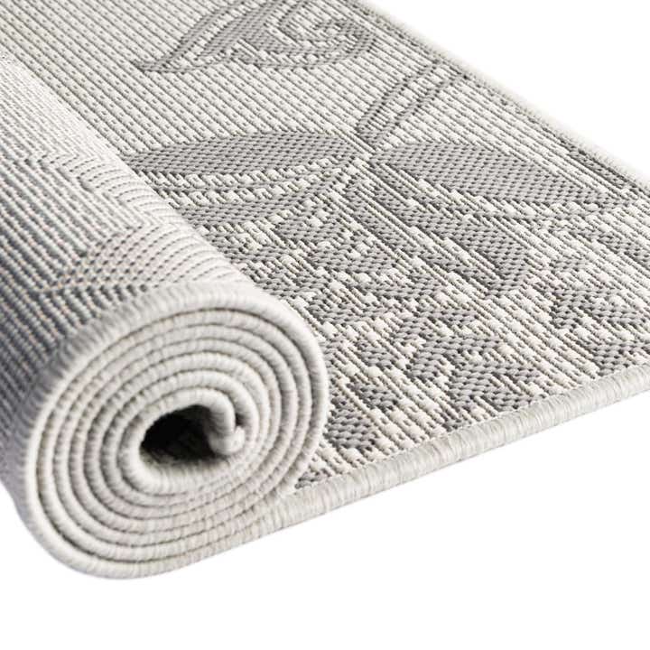 6' x 9' Easy-Clean Botanical Indoor / Outdoor Rug