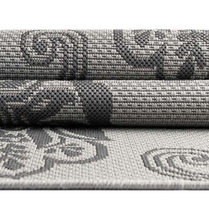 6' x 9' Easy-Clean Botanical Indoor / Outdoor Rug