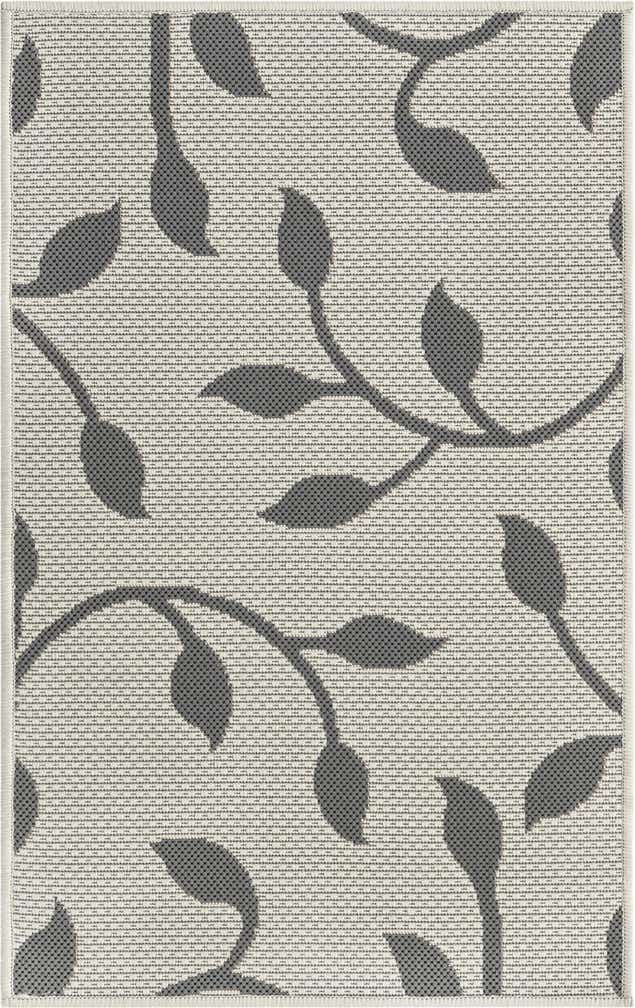 2' 2 x 3' Easy-Clean Botanical Indoor / Outdoor Rug