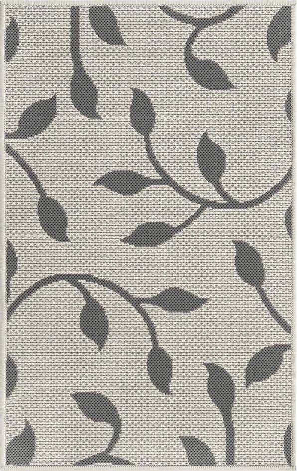 Detail image of 2' 2 x 3' Easy-Clean Botanical Indoor / Outdoor Rug