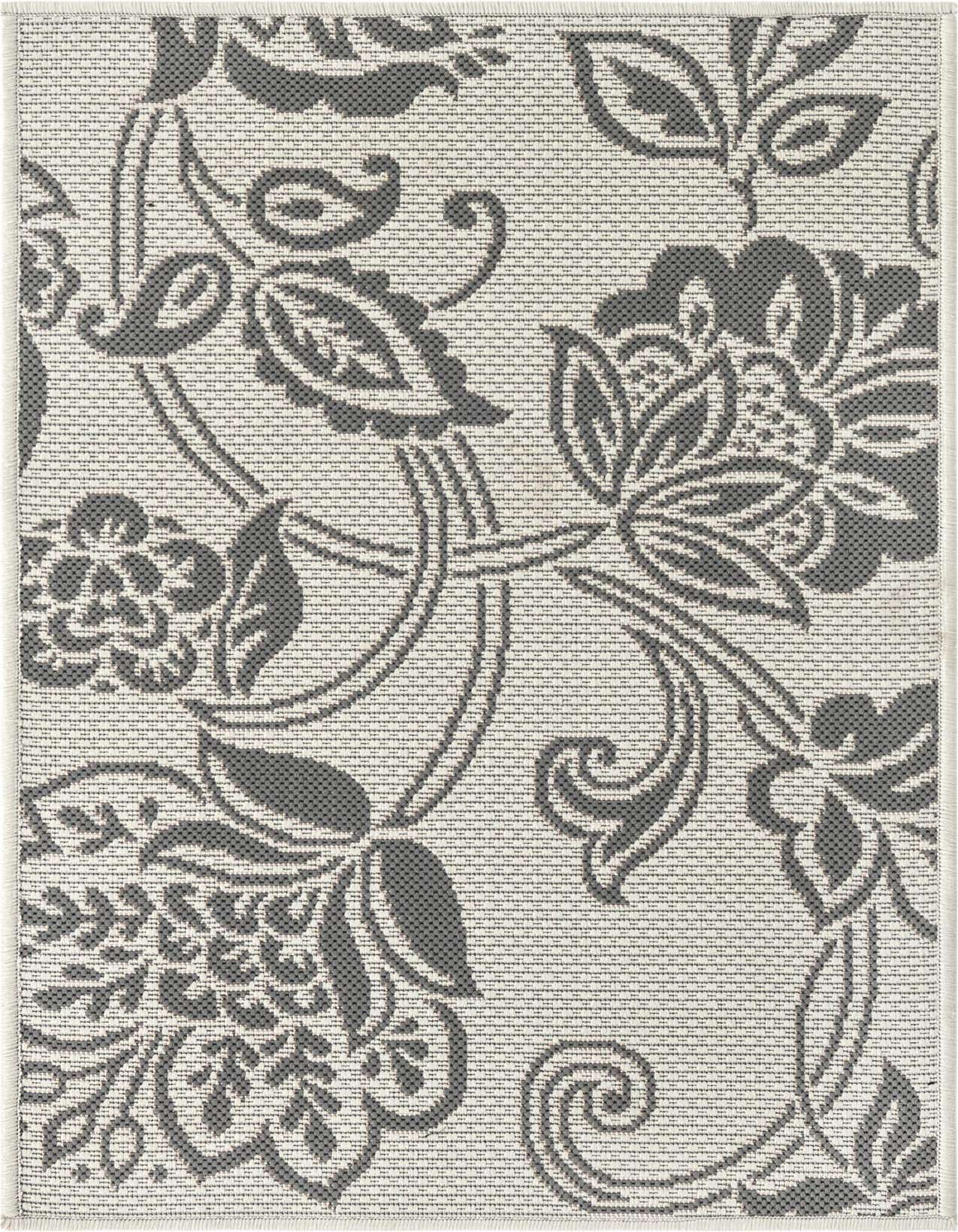 2' x 3' Easy-Clean Botanical Indoor / Outdoor Rug
