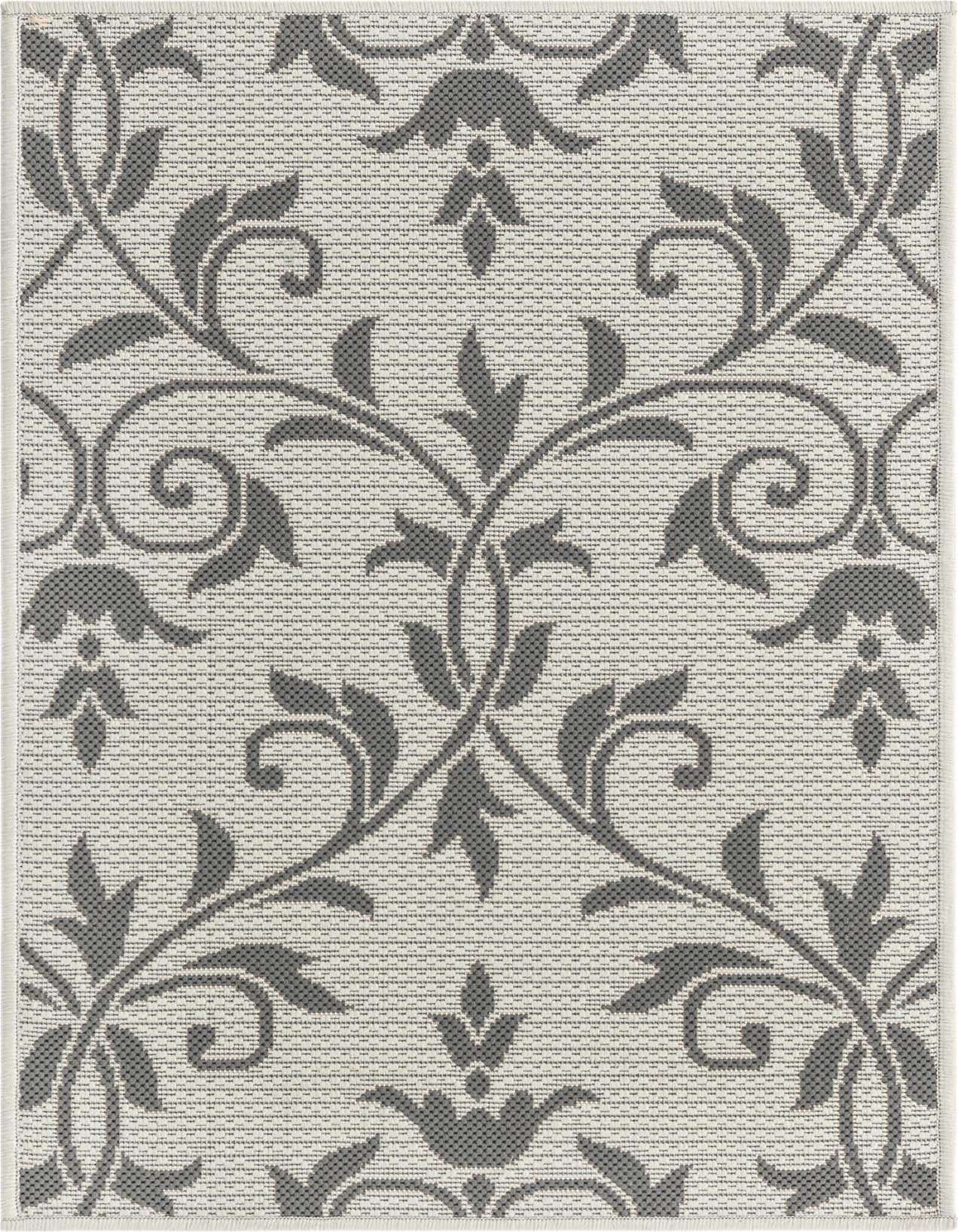 2' 2 x 3' Easy-Clean Botanical Indoor / Outdoor Rug