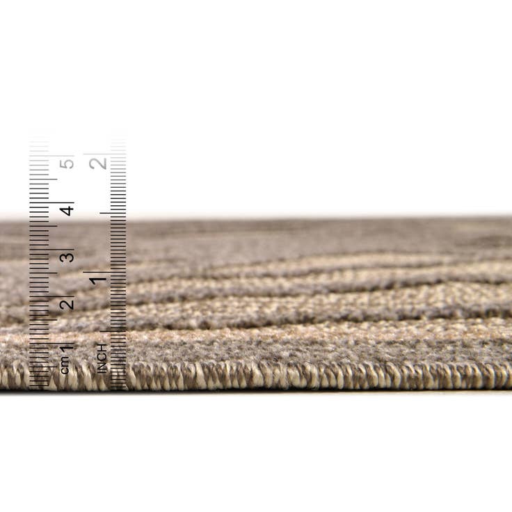 Detail image of 5' x 8' Easy-Clean Botanical Indoor / Outdoor Rug