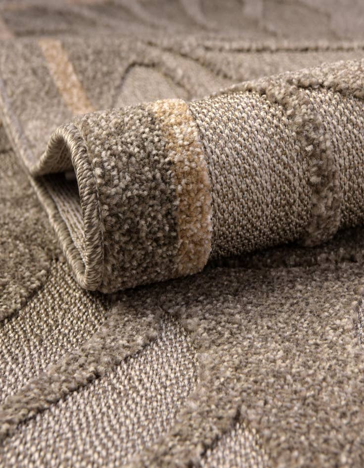 Detail image of 5' x 8'  Washable Botanical Indoor / Outdoor Rug