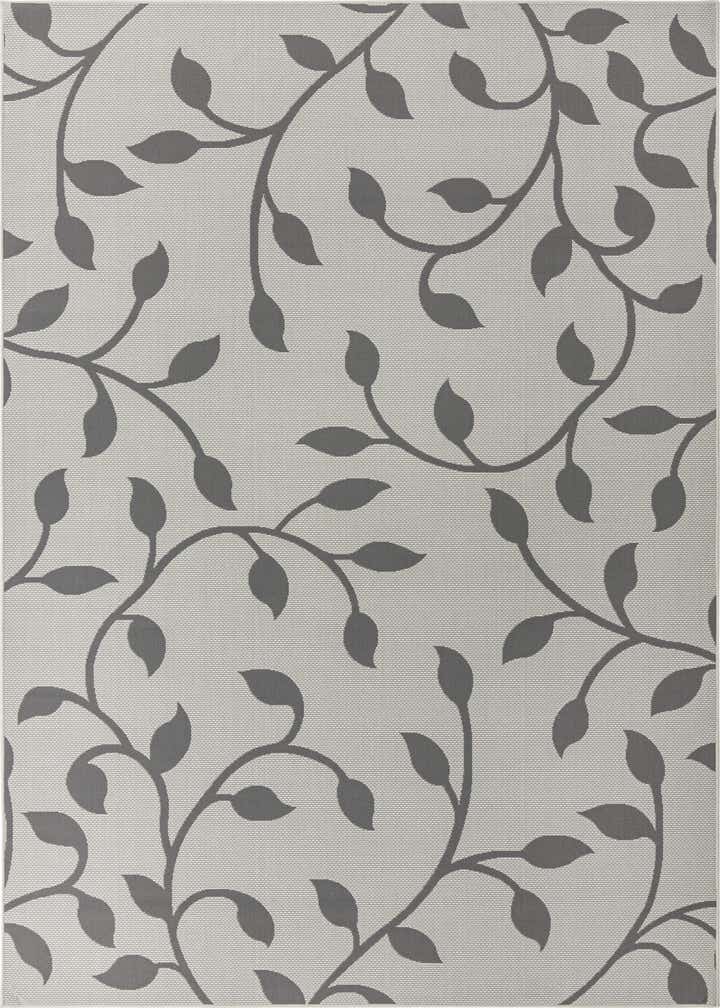 8' x 11' 4 Easy-Clean Botanical Indoor / Outdoor Rug