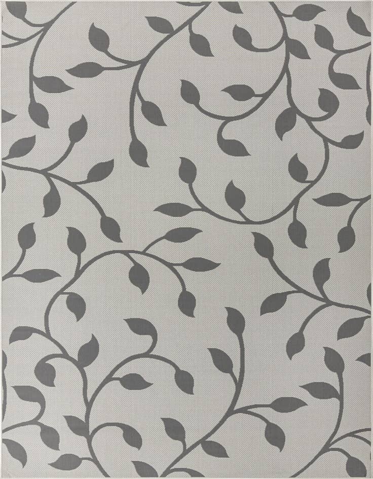 Detail image of 8' x 11' 4 Easy-Clean Botanical Indoor / Outdoor Rug