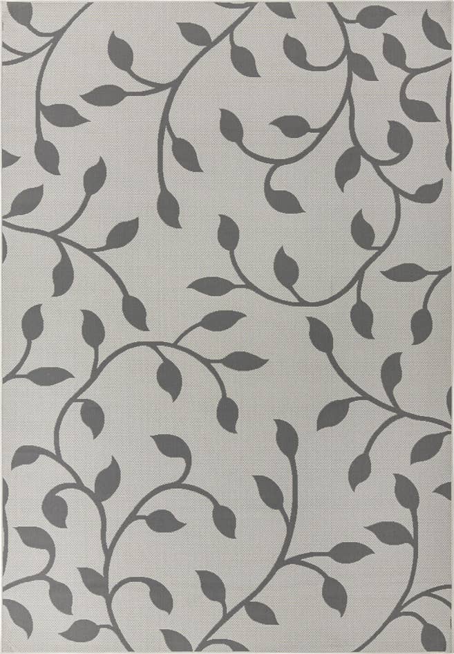 Detail image of 8' x 11' 4 Easy-Clean Botanical Indoor / Outdoor Rug