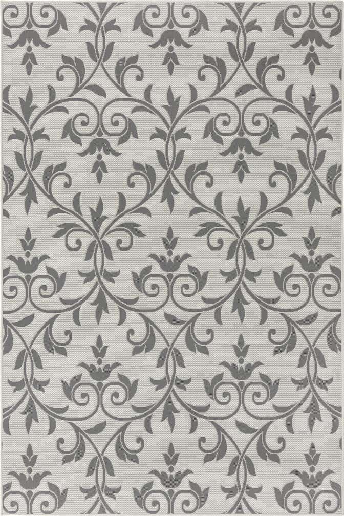 6' x 9' Easy-Clean Botanical Indoor / Outdoor Rug