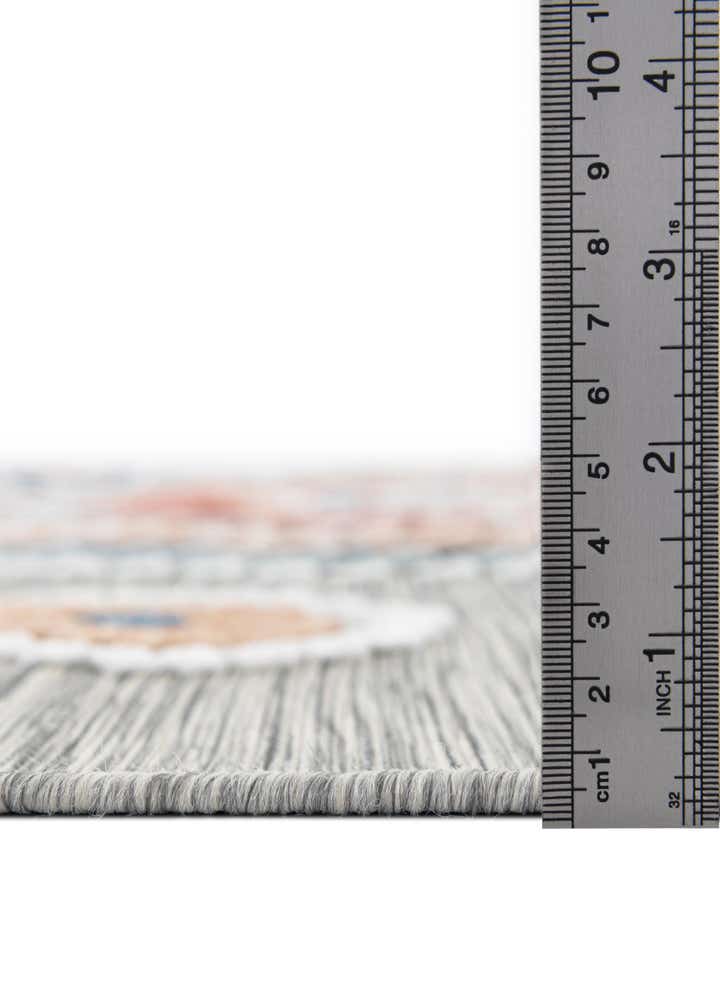9' 9 x 12' Easy-Clean Botanical Indoor / Outdoor Rug
