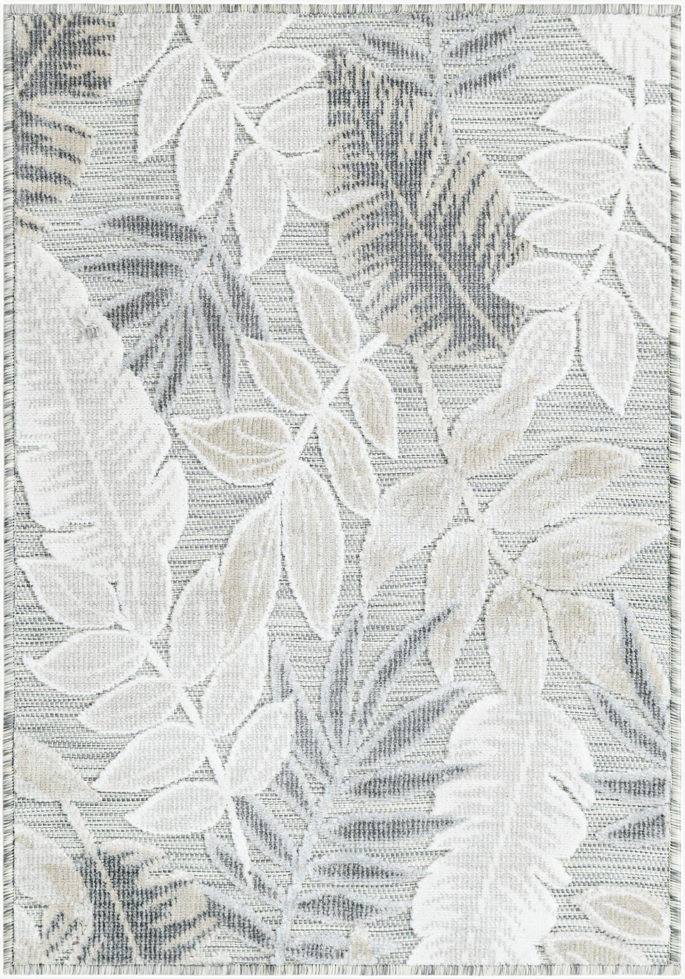 2' 2 x 3'  Washable Botanical Indoor / Outdoor Rug