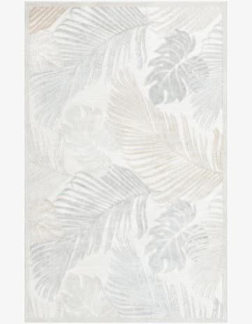 5' 2 x 8' Easy-Clean Botanical Indoor / Outdoor Rug