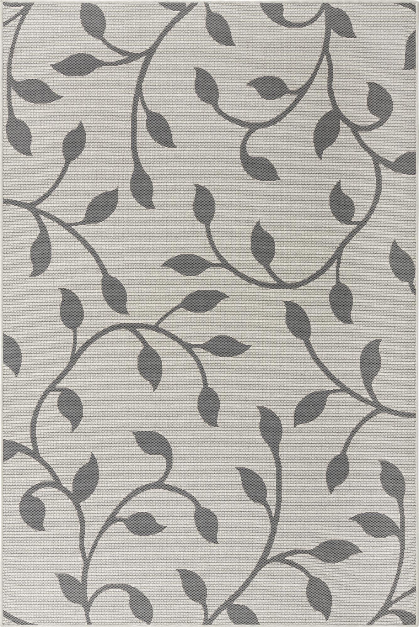 Primary image 6' x 9'  Washable Botanical Indoor / Outdoor Rug