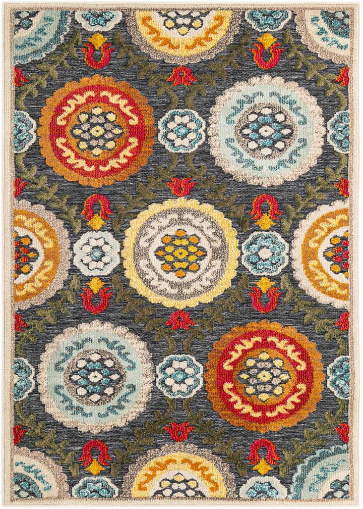 4' x 6' Easy-Clean Casablanca Indoor / Outdoor Rug
