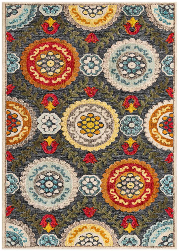 5' 3 x 8' Easy-Clean Casablanca Indoor / Outdoor Rug