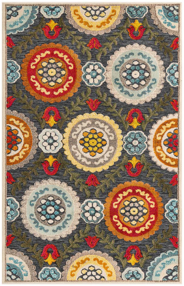 Detail image of 5' 3 x 8' Easy-Clean Casablanca Indoor / Outdoor Rug