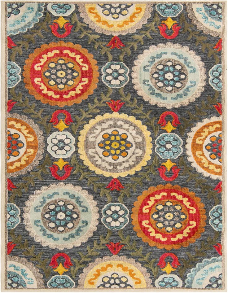 Detail image of 6' x 9' Easy-Clean Casablanca Indoor / Outdoor Rug