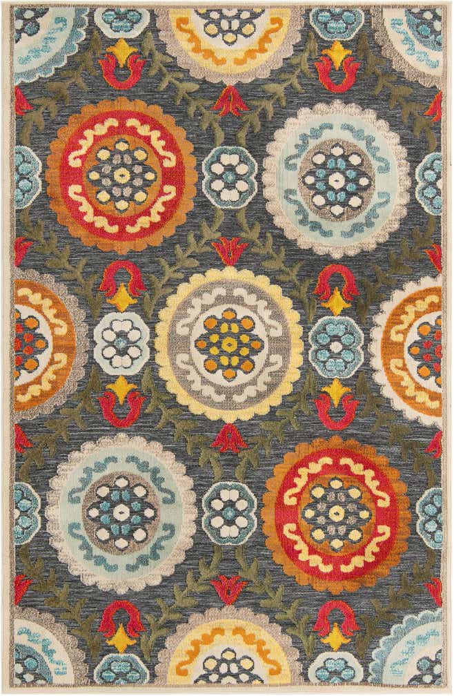 6' x 9' Easy-Clean Casablanca Indoor / Outdoor Rug