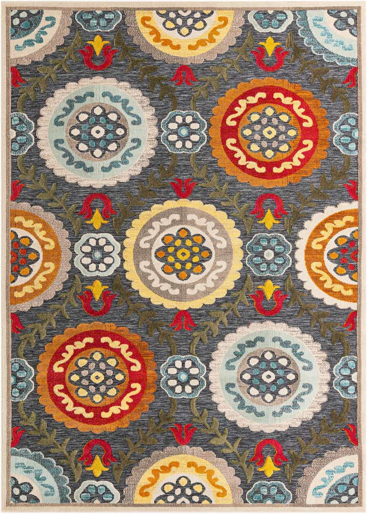 9' x 12' Easy-Clean Casablanca Indoor / Outdoor Rug