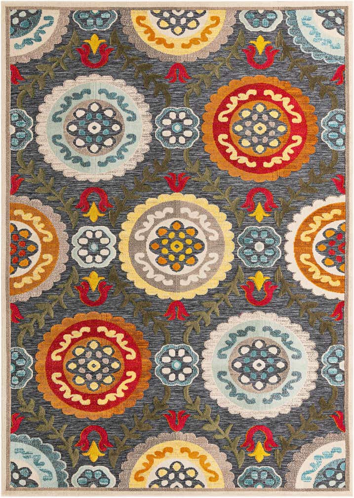 9' x 12' Easy-Clean Casablanca Indoor / Outdoor Rug