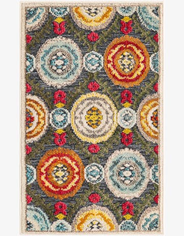 2' x 3' Easy-Clean Casablanca Indoor / Outdoor Rug