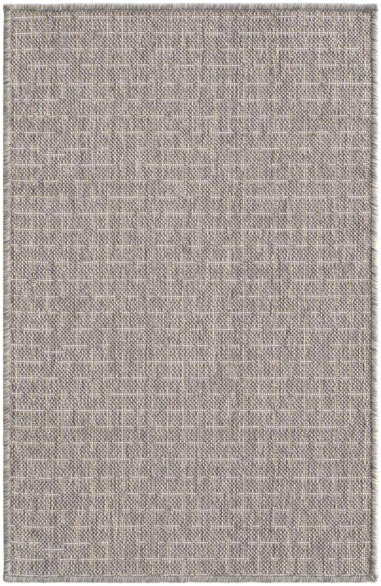 2' x 3' Easy-Clean Checkered Indoor / Outdoor Rug