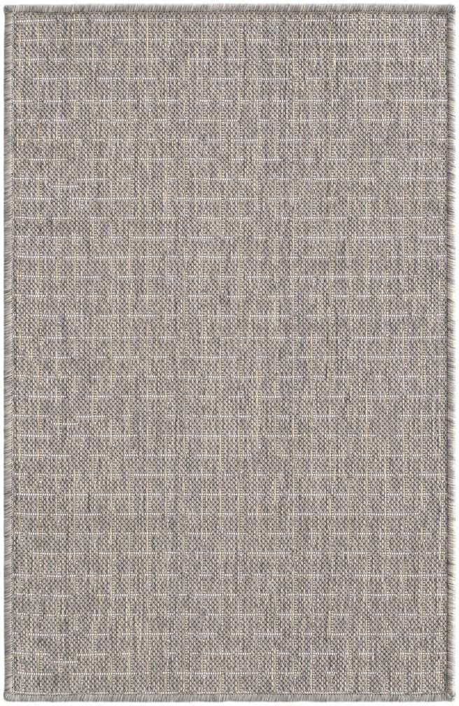 2' x 3' Easy-Clean Checkered Indoor / Outdoor Rug