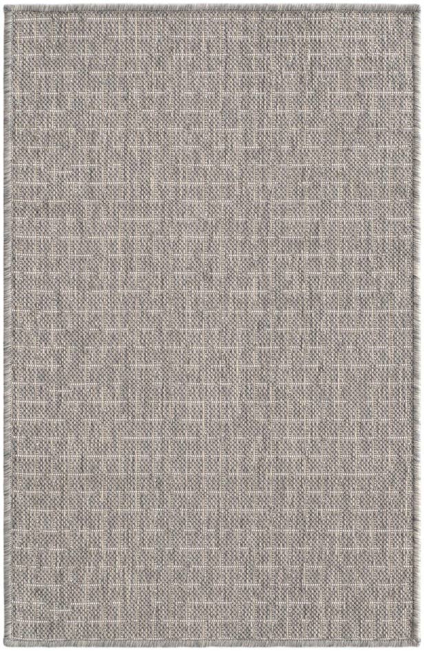 Detail image of 2' x 3' Easy-Clean Checkered Indoor / Outdoor Rug