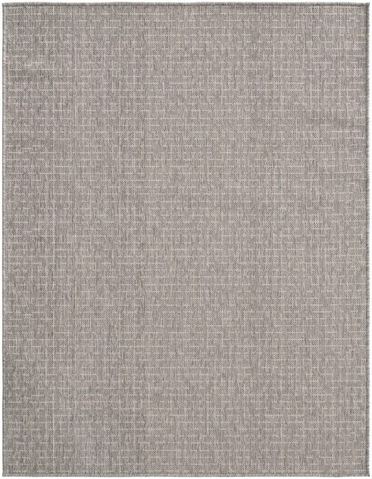 Detail image of 4' x 6' Easy-Clean Checkered Indoor / Outdoor Rug
