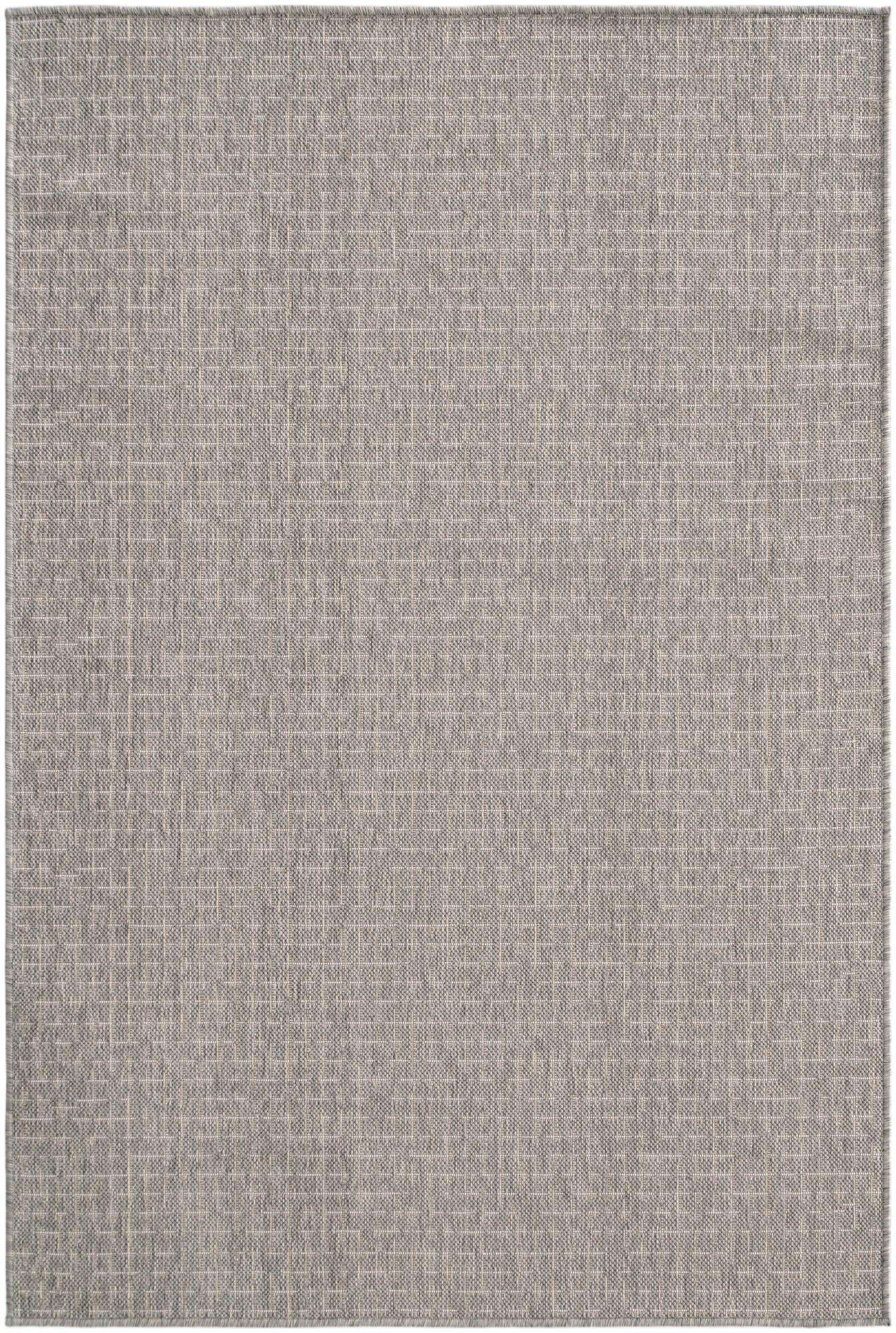 4' x 6' Easy-Clean Checkered Indoor / Outdoor Rug