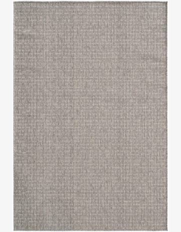 4' x 6' Easy-Clean Checkered Indoor / Outdoor Rug