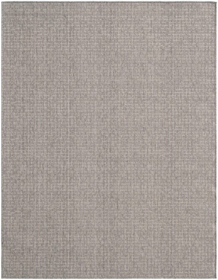 Detail image of 5' 3 x 8' Easy-Clean Checkered Indoor / Outdoor Rug