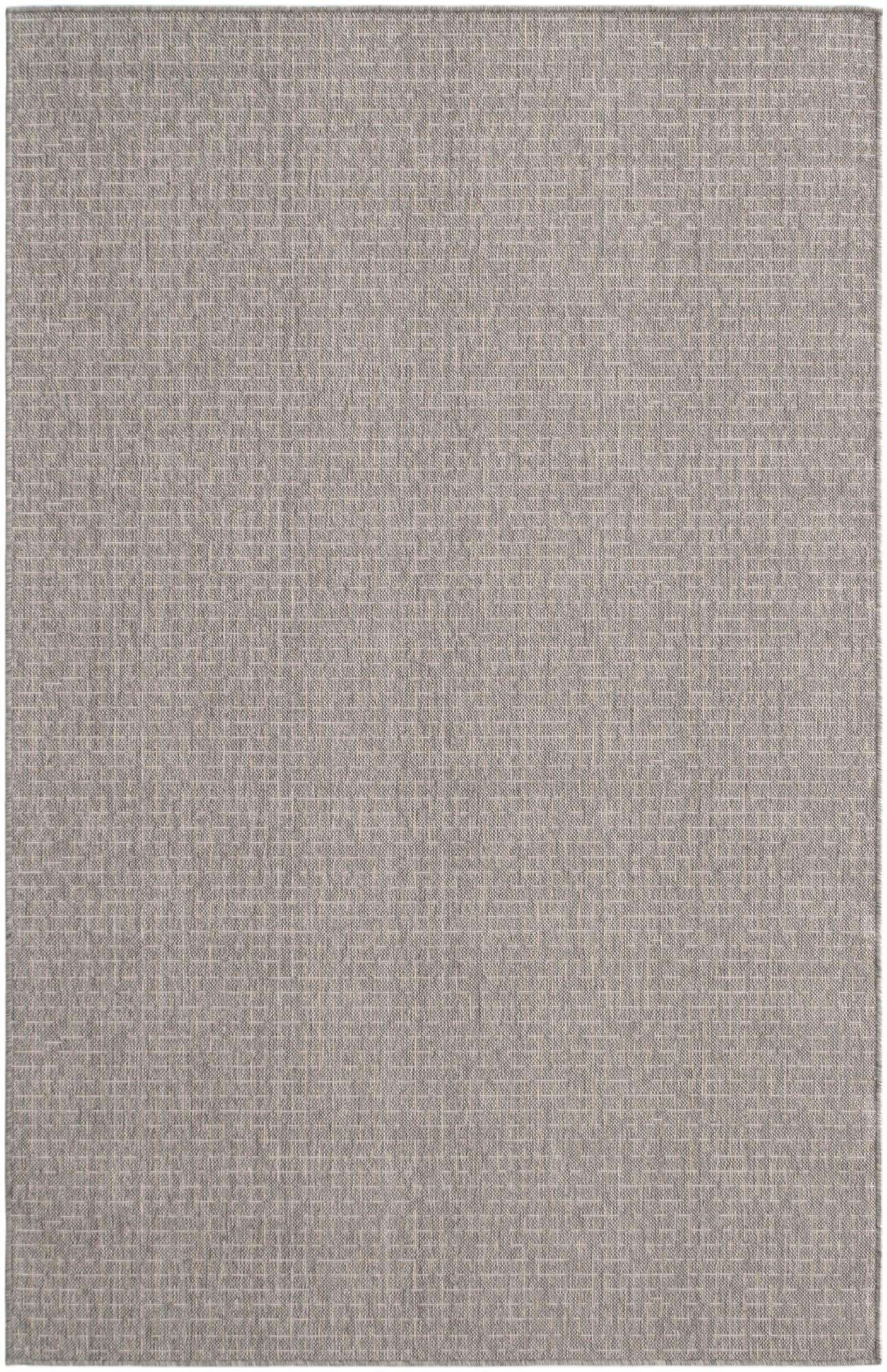 5' 3 x 8' Easy-Clean Checkered Indoor / Outdoor Rug