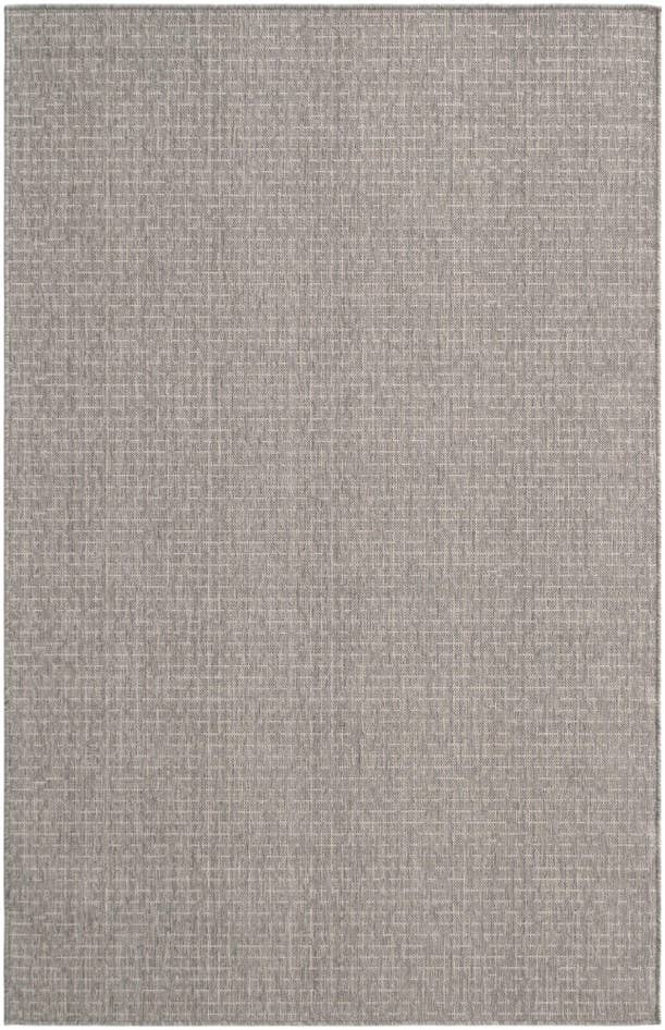 Detail image of 5' 3 x 8' Easy-Clean Checkered Indoor / Outdoor Rug