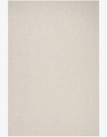 Gray Easy-Clean Checkered Indoor / Outdoor Rug